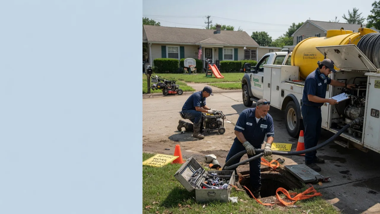 Septic Tank Pumping in Vina, AL near me